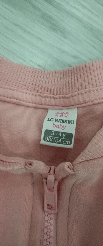 4 Yaş Beden pembe Renk Lcwaikiki markali kız çocuk hirka
