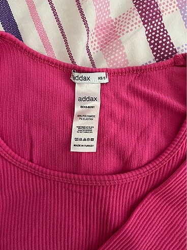 s Beden pembe Renk Addax Seamless Crop Bluz