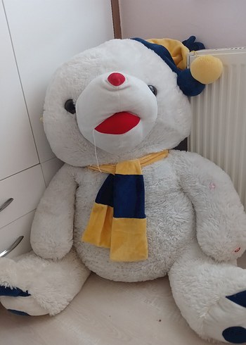 Büyük boy beyaz Peluş Oyuncak Ayı