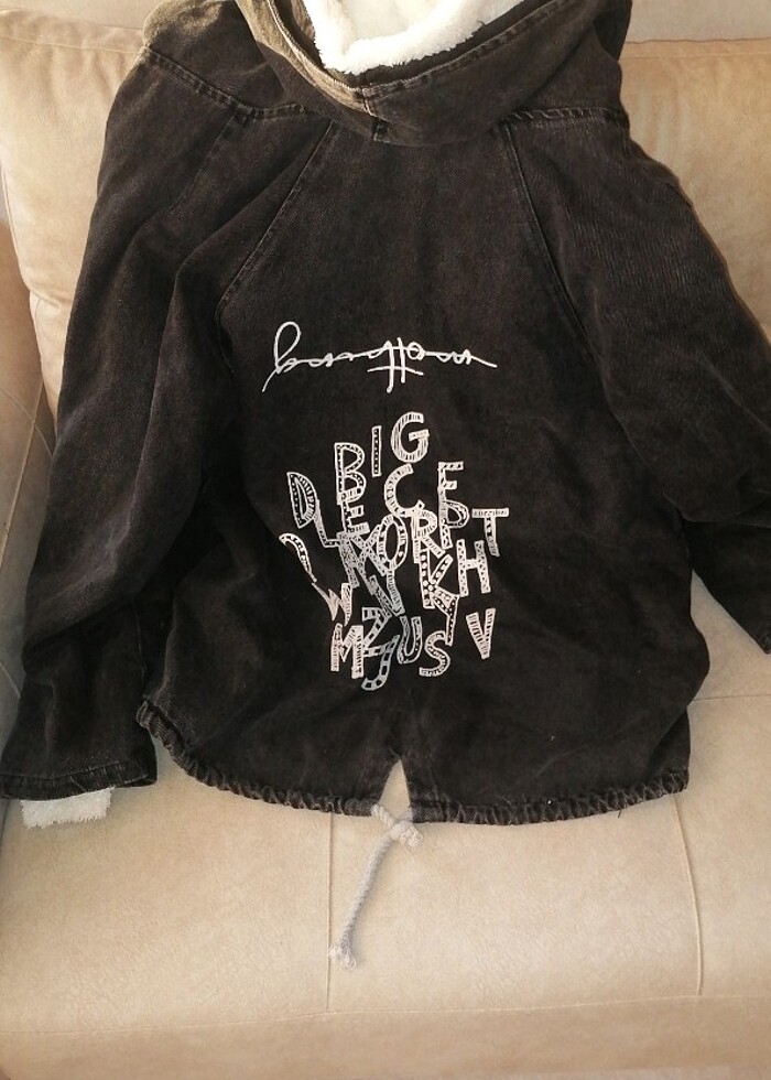 İçi kürklü mont - Görsel 2