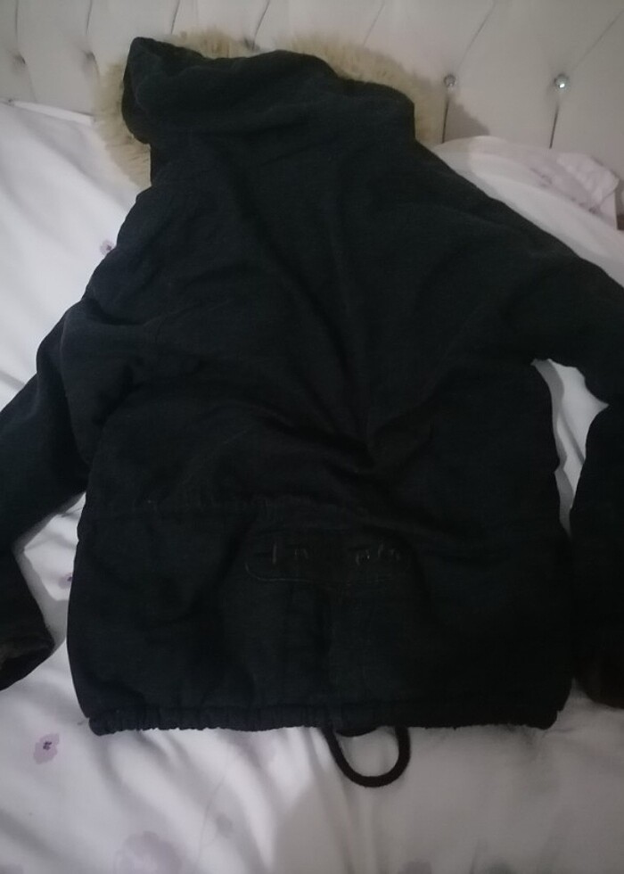 İçi kürklü ceket tarzı mont - Görsel 2