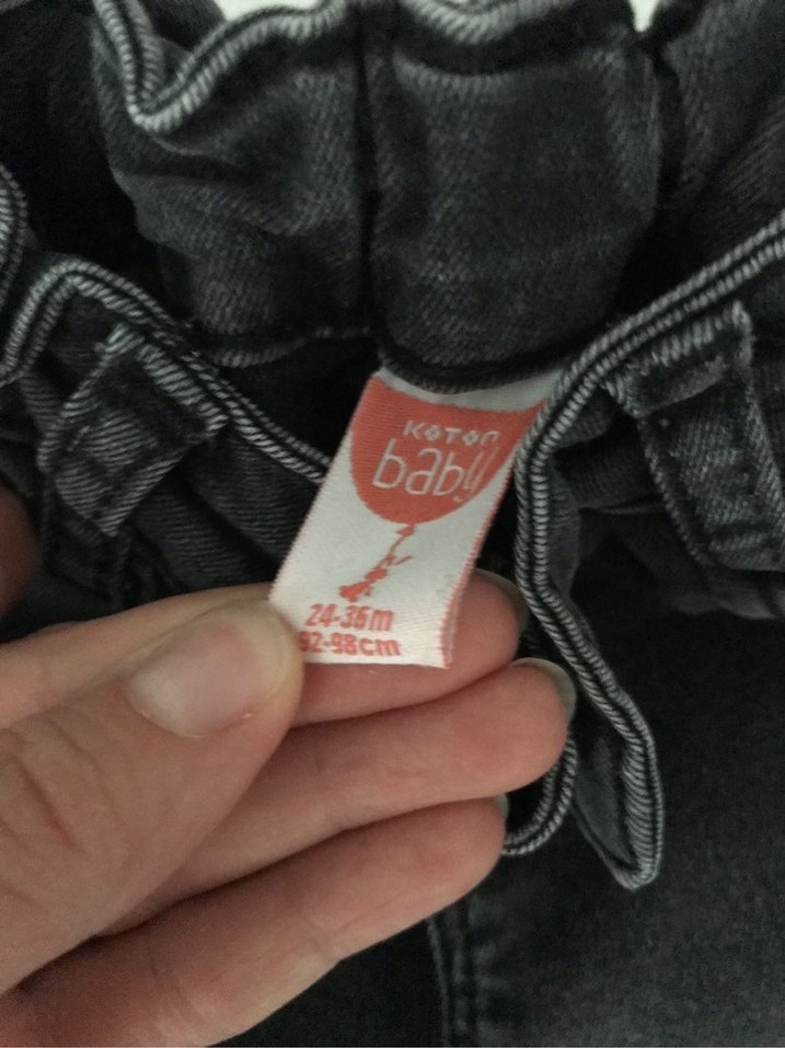 Kız cocuk jean sort - Görsel 5