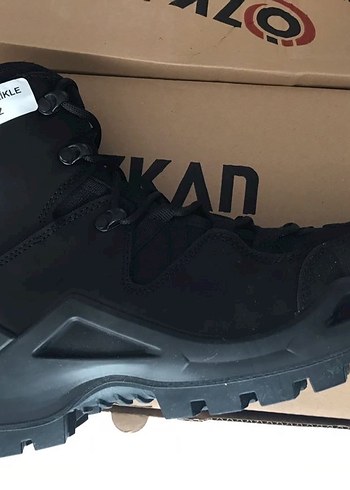 Siyah Bağcıklı gerçek deri bot - Görsel 3