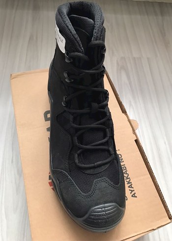 Siyah Bağcıklı gerçek deri bot - Görsel 6