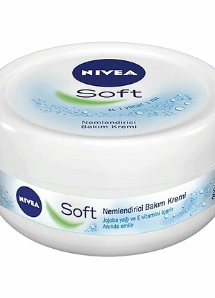 300 ML NIVEA SOFT NEMLENDİRİCİ BAKIM KREMİ 2 ADET