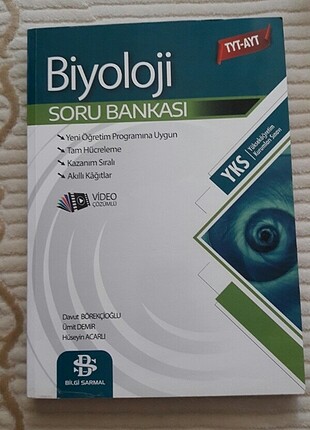 TYT-AYT BİLGİ SARMAL BİYOLOJİ SORU BANKASI TEST KİTABI