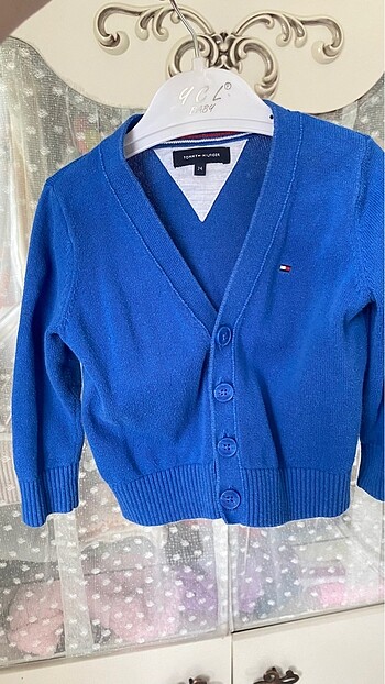 Orjinal Tommy Hilfiger bebek hırka