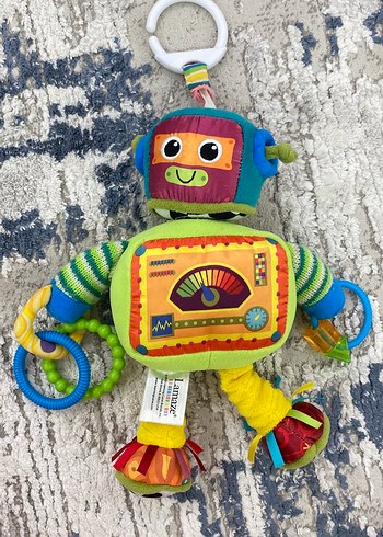 Renkli Robot Diş Kaşıyıcı ve Çıngırak