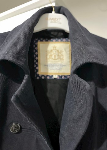 Ltb Siyah Çift Düğmeli Kaban - Görsel 2