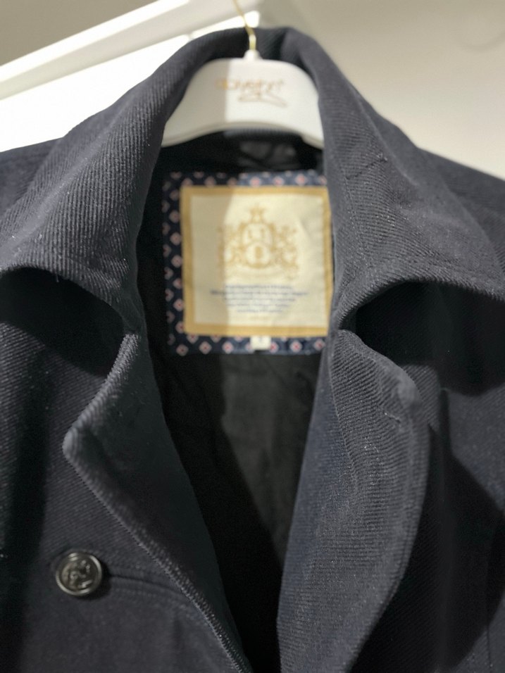 Ltb Siyah Çift Düğmeli Kaban - Görsel 2