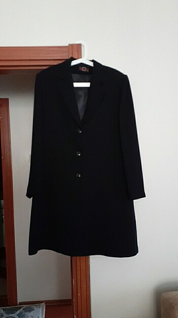 Siyah Tunik kumaş ceket