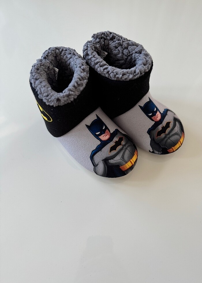 Sıfır Batman Çocuk Ev Ayakkabısı Ev Botu - Görsel 3