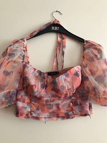 36 Beden Trendyolmilla crop bluz