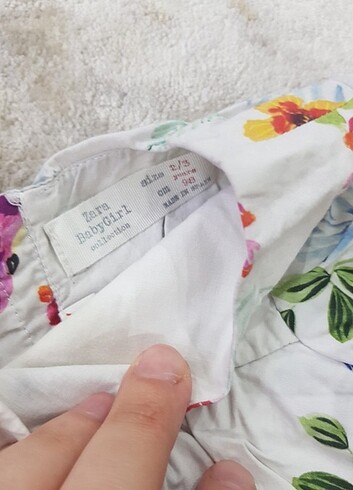 24-36 Ay Beden 2 adet zara elbise