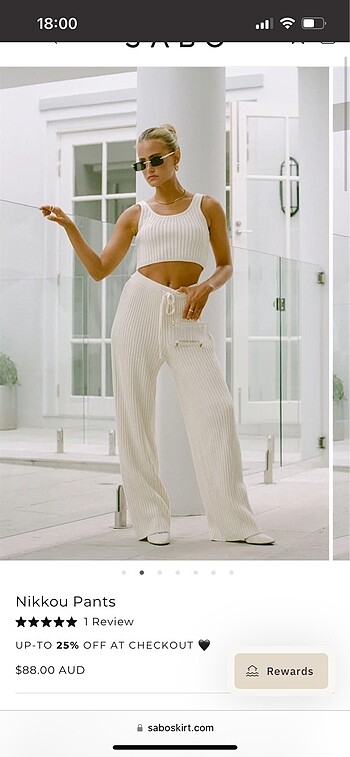 Örgü sabo skirt pantolon