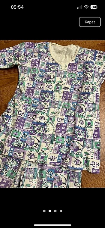Diğer Mor pijama takımı
