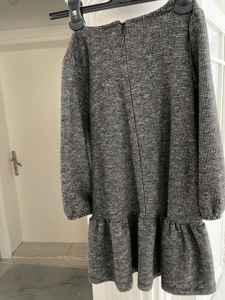 Lcw Marka Kışlık Gri Kız Elbisesi - Görsel 2