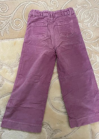 Lcw Mor Süet Düğmeli Kız Pantolonu - Görsel 2