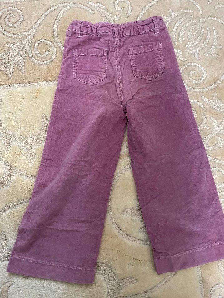 Lcw Mor Süet Düğmeli Kız Pantolonu - Görsel 2