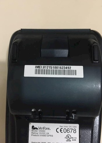Verifone VX680 Gri Taşınabilir Yazıcı/Post Cihazı - Görsel 7