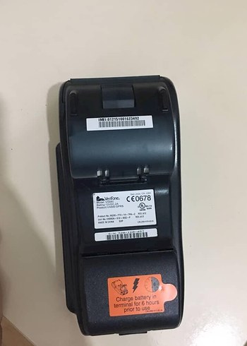 Verifone VX680 Gri Taşınabilir Yazıcı/Post Cihazı - Görsel 5