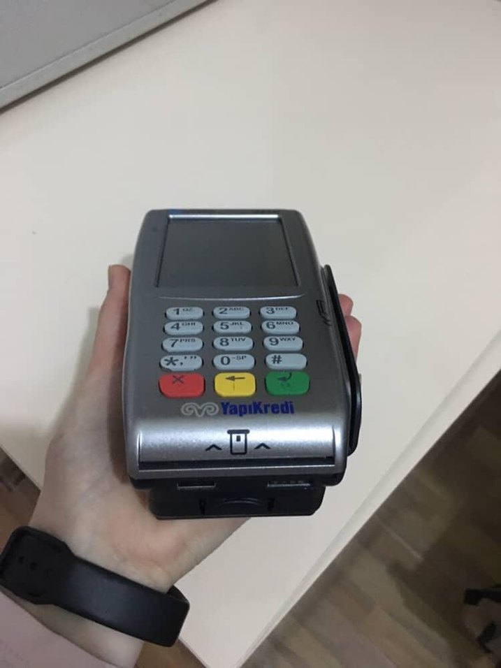 Verifone VX680 Gri Taşınabilir Yazıcı/Post Cihazı - Görsel 4