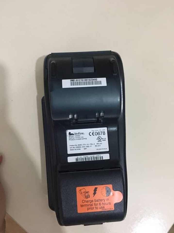 Verifone VX680 Gri Taşınabilir Yazıcı/Post Cihazı - Görsel 5
