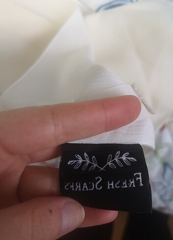 Fresh Scarfs Krem rengi şal.