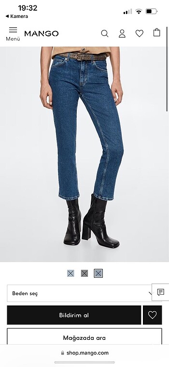 Mango Mango bootcut jean
