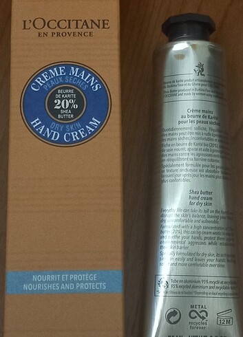 Beden L'OCCİTANE SHEA BUTTER HAND CREAM - SFR
