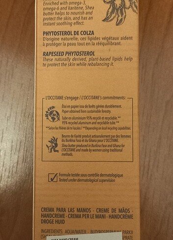 L'OCCİTANE SHEA BUTTER HAND CREAM - SFR - Görsel 7