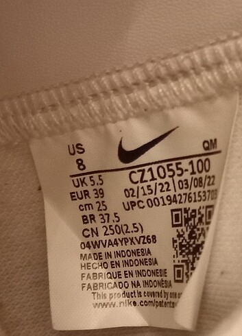 NIKE DERİ SPOR BOT AYAKKABI No:39 SFR gb - Görsel 7