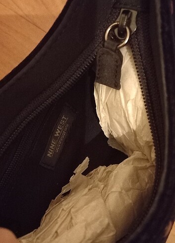 NİNE WEST MARKA KADİFE MİNİ ÇANTA-SIFIR - Görsel 6