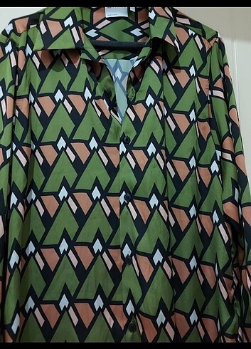 xxl Beden yeşil Renk Asos gömlek