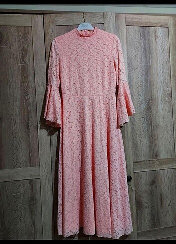 Dantelli elbise  - Görsel 3