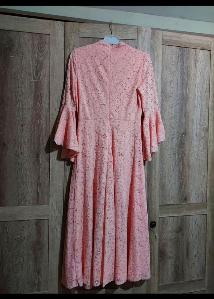 Dantelli elbise  - Görsel 4