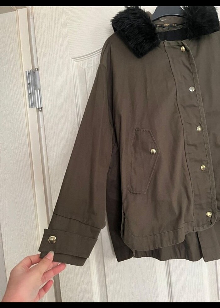 Kadın parka ceket - Görsel 4