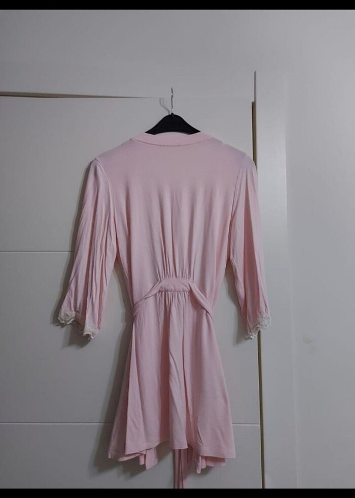 Likralı sabahlık - Görsel 2