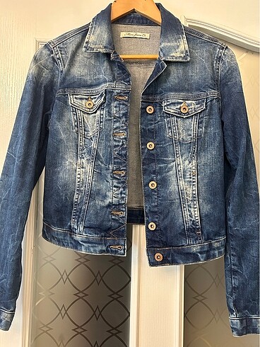 s Beden mavi Renk Mavi jeans Kot ceket