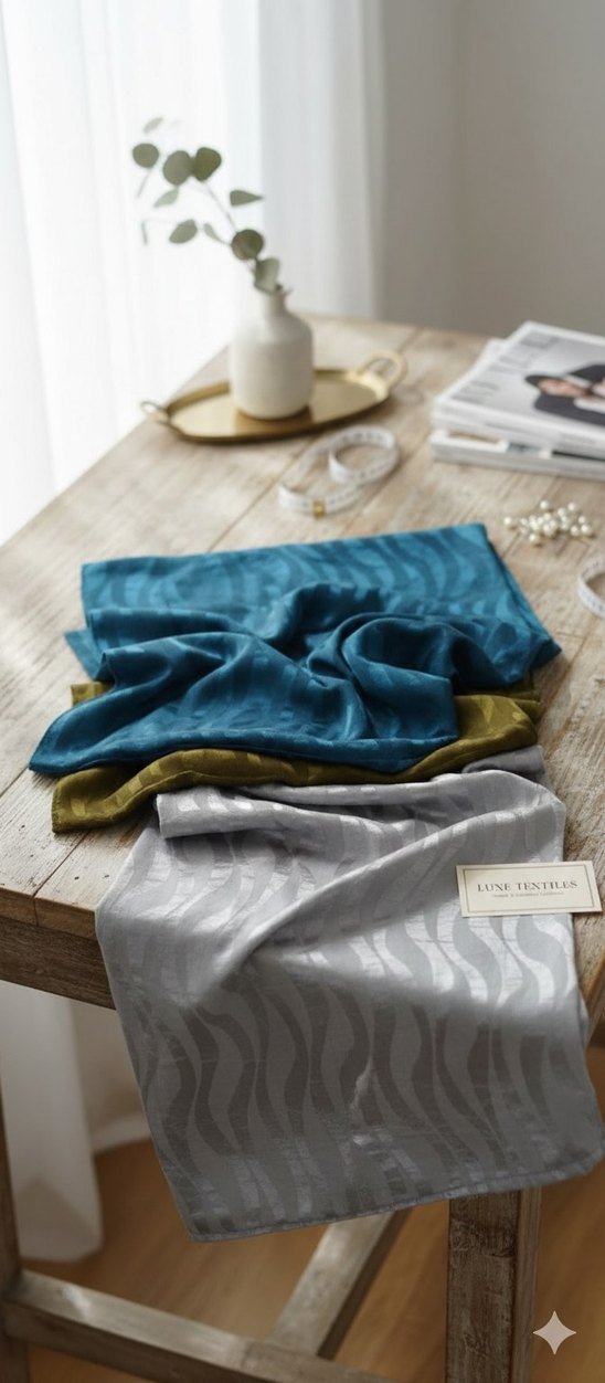 Kadın Haki Parlak Drapeli Bohem Şal - Görsel 3