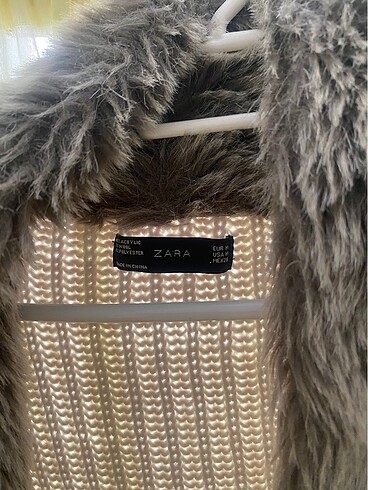 Zara Zara kürk detaylı hırka