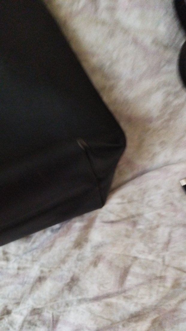 Klasik Siyah Deri Kadın Çanta - Görsel 3