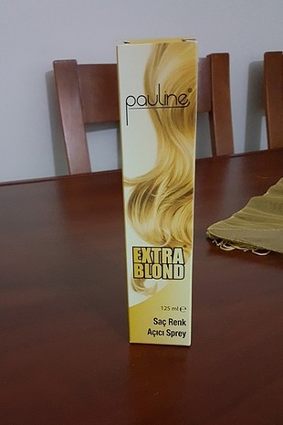 Saç renk açıcı sprey