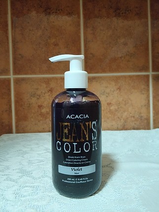 Jeans color mor saç boyası