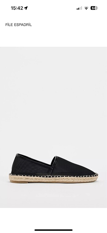 Zara File Espadril