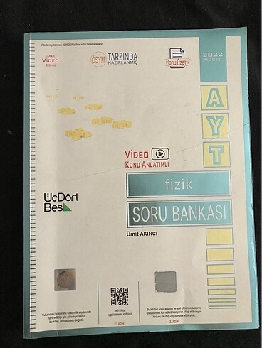 Üç Dört Beş AYT Fizik
