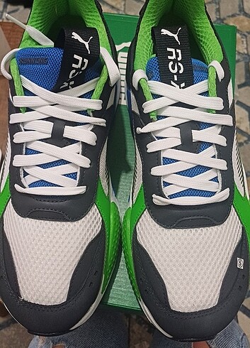 43 Beden yeşil Renk Puma spor ayakkabi 