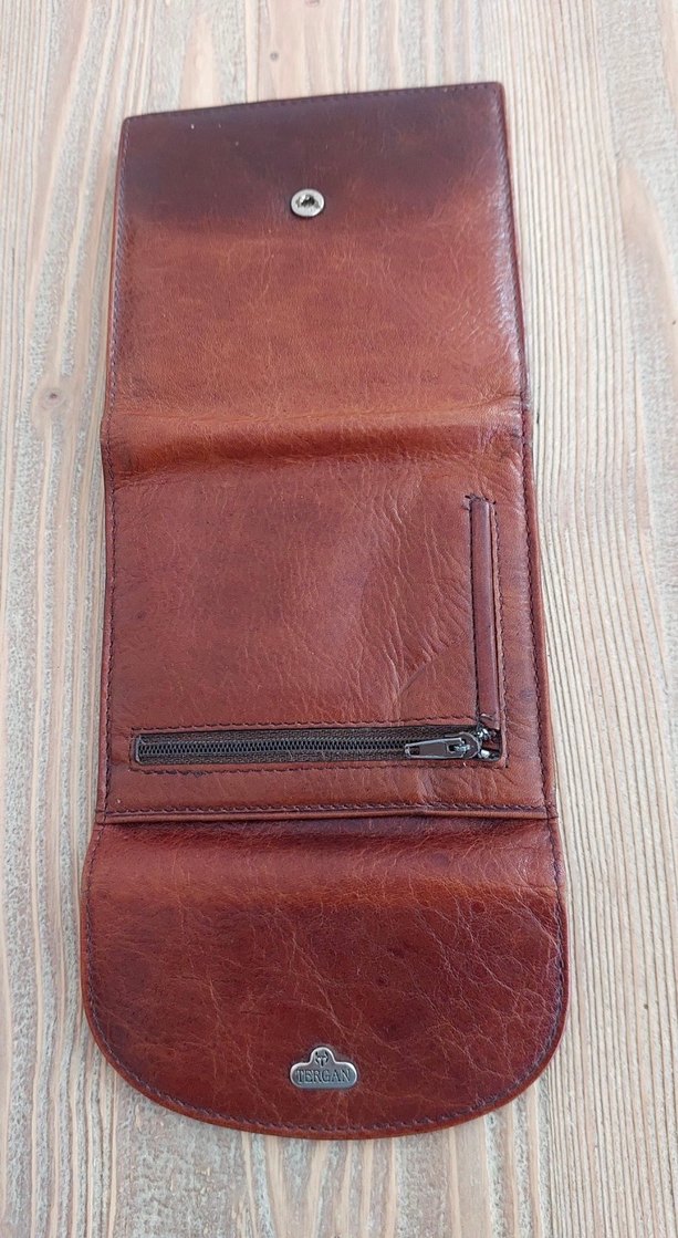 Tergan Vintage Kahverengi Erkek Cüzdanı - Görsel 4