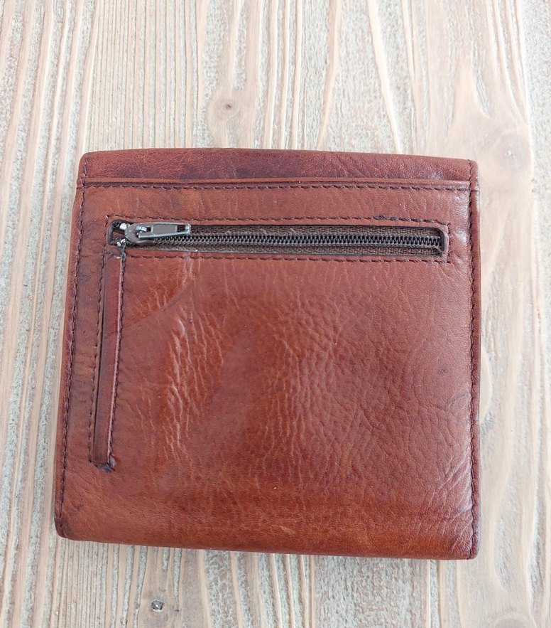 Tergan Vintage Kahverengi Erkek Cüzdanı - Görsel 2