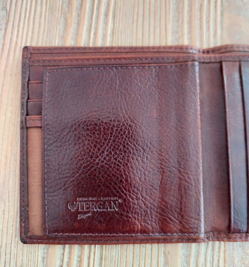 Tergan Vintage Kahverengi Erkek Cüzdanı - Görsel 3